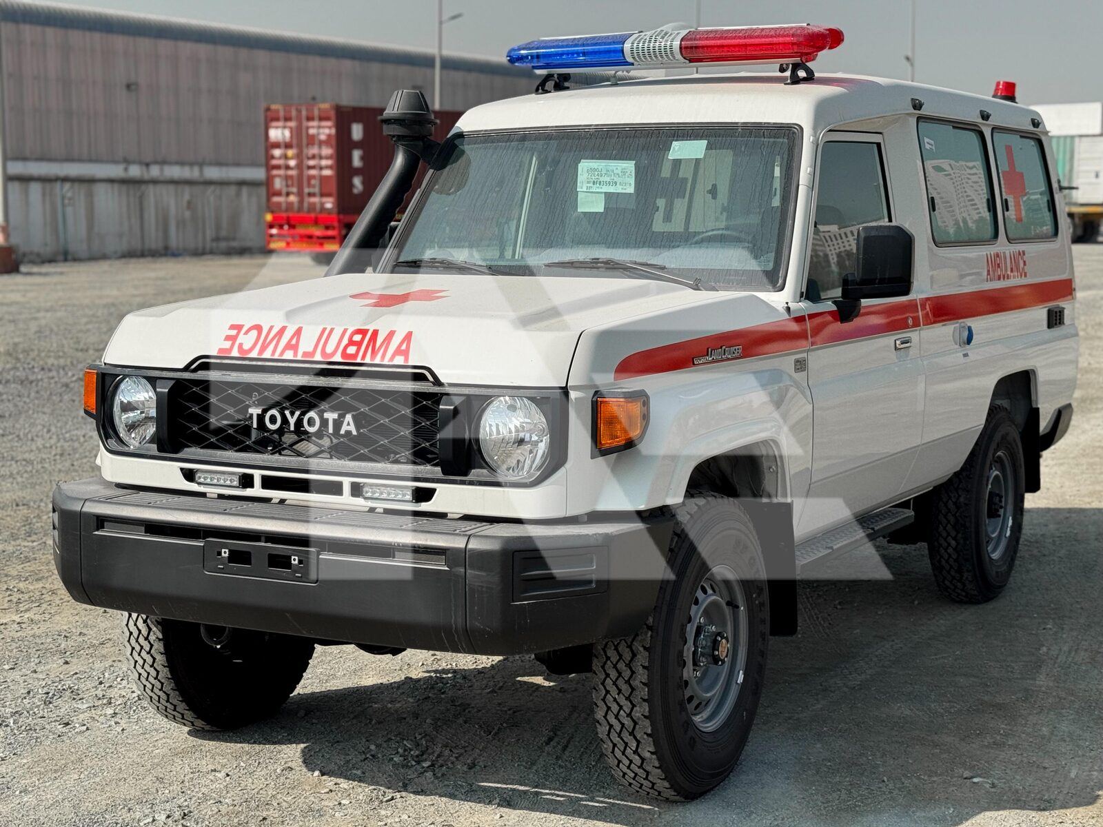 Toyota LC78 Mobile Ambulance Unit photo 1